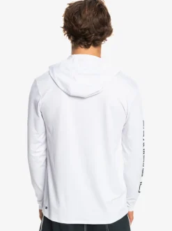 Quiksilver Rashguards|Omni Session Upf 50 Long Sleeve Surf Tee White