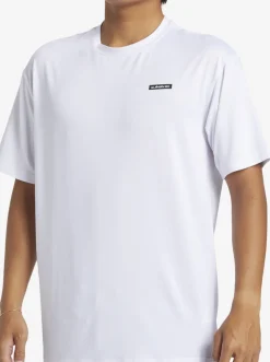 Quiksilver Rashguards|Omni Session Upf 50 Short Sleeve Surf Tee White
