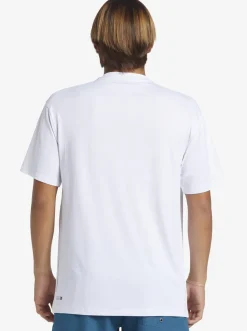 Quiksilver Rashguards|Omni Session Upf 50 Short Sleeve Surf Tee White