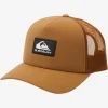 Quiksilver Hats|Omnipotent Snapback Hat Bone Brown
