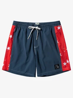 Quiksilver Elastic Waist|Original Arch 17" Volleys Midnight Navy