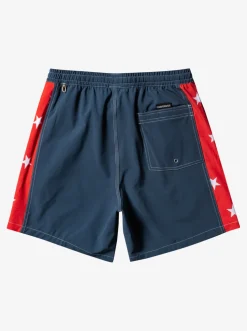 Quiksilver Elastic Waist|Original Arch 17" Volleys Midnight Navy