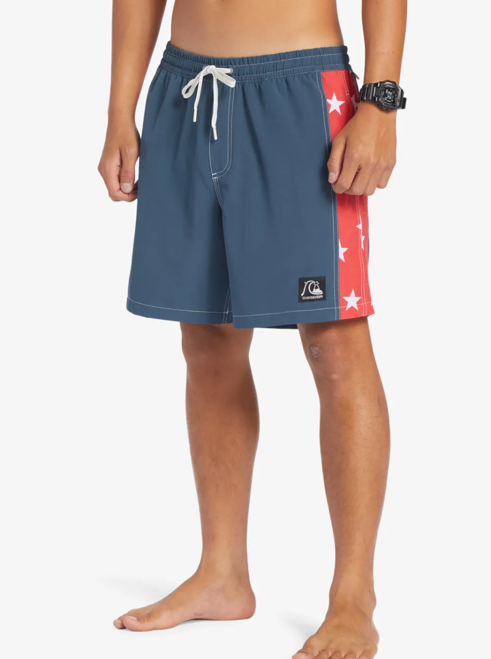 Quiksilver Elastic Waist|Original Arch 17" Volleys Midnight Navy