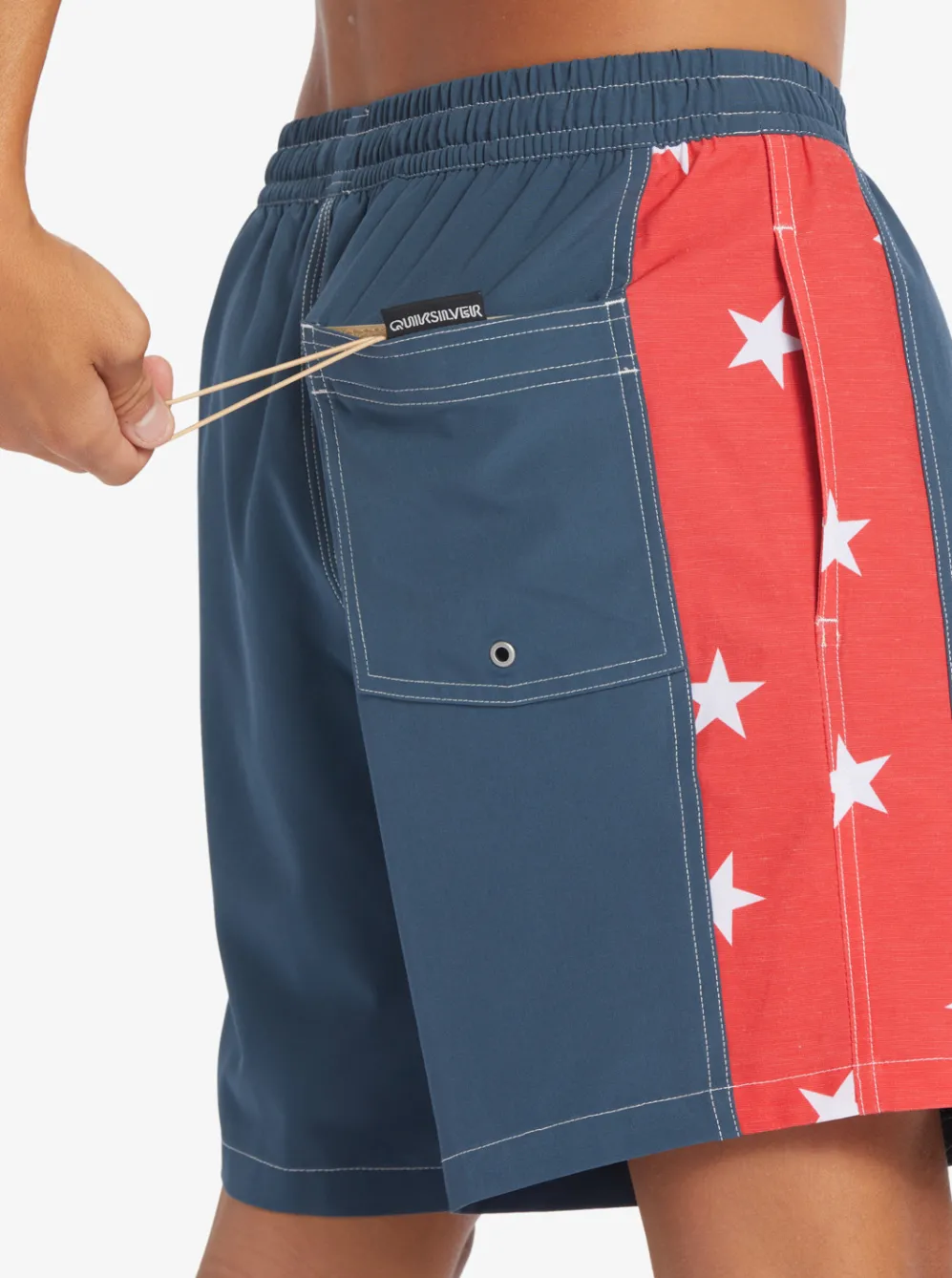 Quiksilver Elastic Waist|Original Arch 17" Volleys Midnight Navy