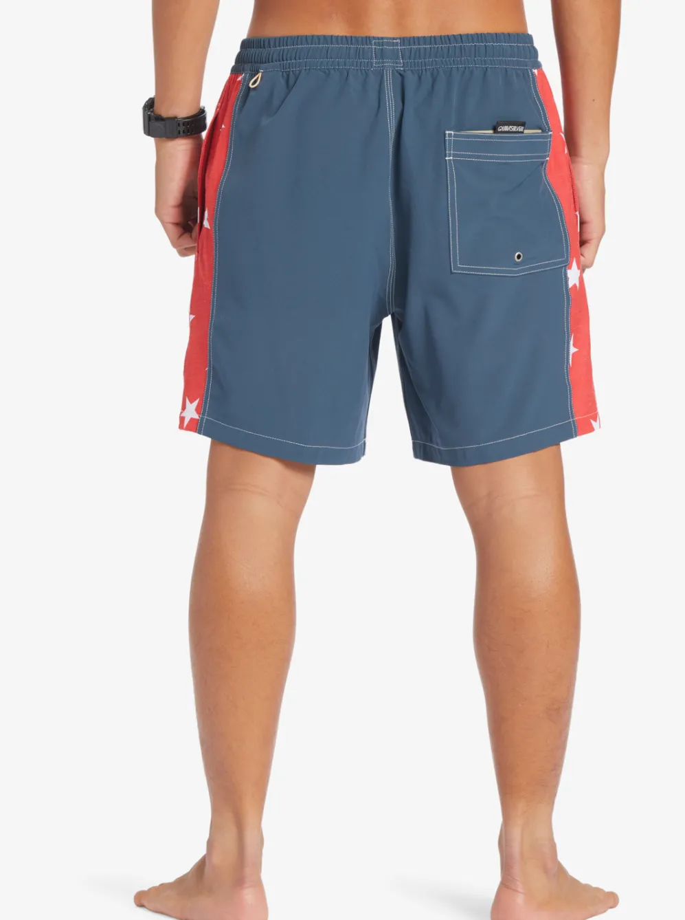 Quiksilver Elastic Waist|Original Arch 17" Volleys Midnight Navy