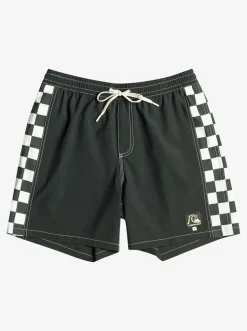 Quiksilver Elastic Waist|Original Arch 17" Volleys Black