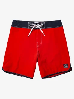 Quiksilver Boardshorts|Original Scallop 18" Boardshorts High Risk Red