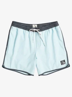 Quiksilver Boardshorts|Original Scallop 17" Volleys Sky Blue