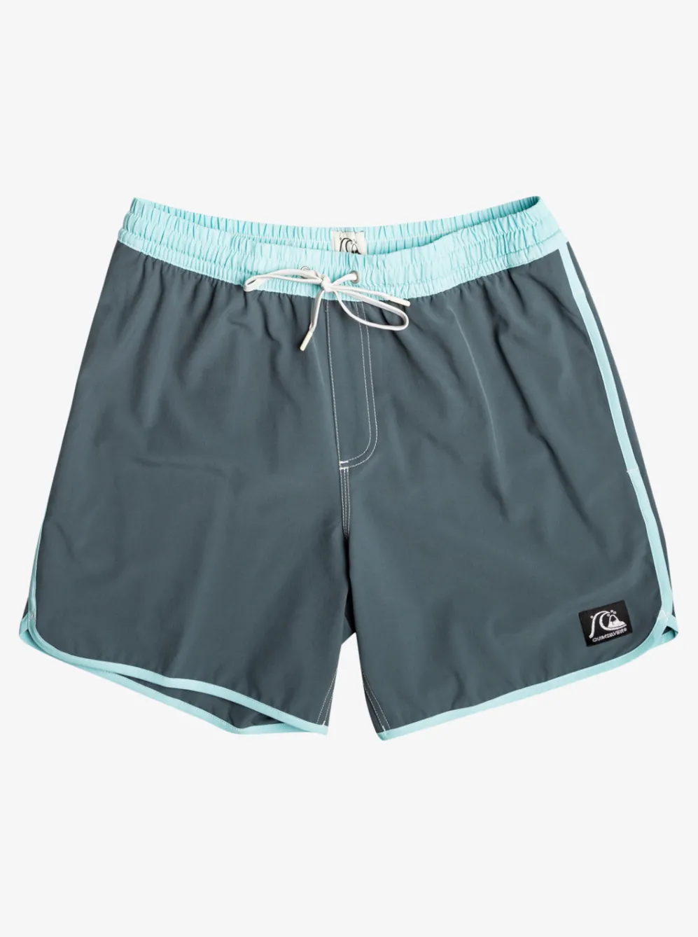 Quiksilver Elastic Waist|Original Scallop 17" Volleys Dark Slate