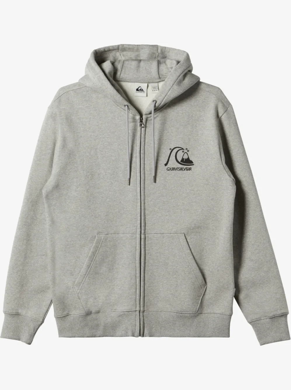 Quiksilver Shirts & Polos|Original Zip-Up Sweatshirt Athletic Heather