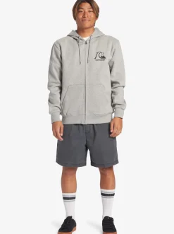 Quiksilver Shirts & Polos|Original Zip-Up Sweatshirt Athletic Heather