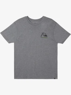 Quiksilver Tees|Outer Island Mod T-Shirt Medium Grey Heather