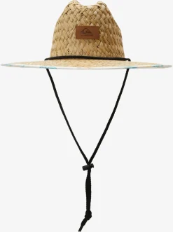 Quiksilver Hats|Outsider Straw Lifeguard Hat Birch