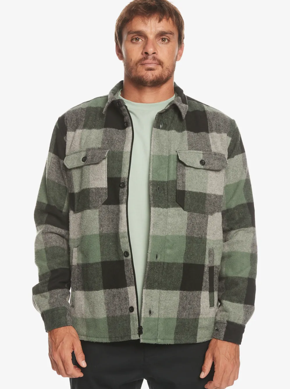 Quiksilver Jackets|Pickston Jacket Black Pickston