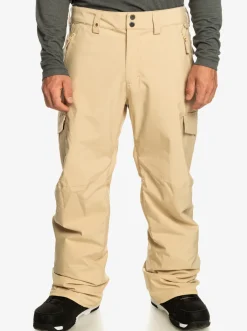 Quiksilver Snow Pants|Porter Insulated Snow Pants Pale Khaki
