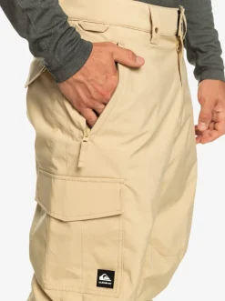 Quiksilver Snow Pants|Porter Insulated Snow Pants Pale Khaki