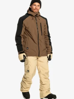 Quiksilver Snow Pants|Porter Insulated Snow Pants Pale Khaki