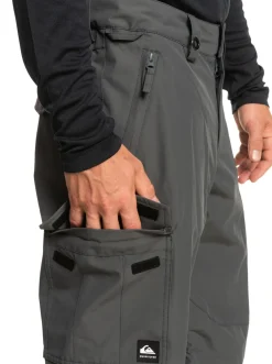 Quiksilver Snow Pants|Porter Insulated Snow Pants Iron Gate