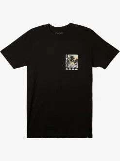 Quiksilver Tees|Poster T-Shirt Black