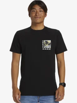 Quiksilver Tees|Poster T-Shirt Black