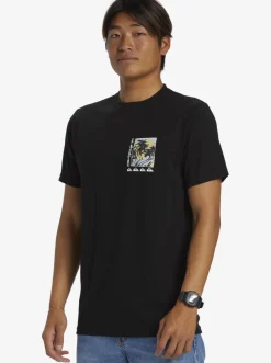 Quiksilver Tees|Poster T-Shirt Black