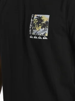 Quiksilver Tees|Poster T-Shirt Black