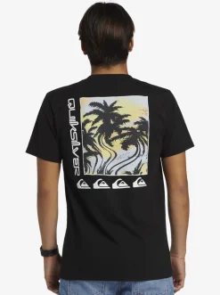 Quiksilver Tees|Poster T-Shirt Black