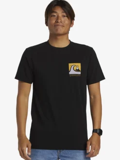 Quiksilver Tees|Quik Blocks T-Shirt Black