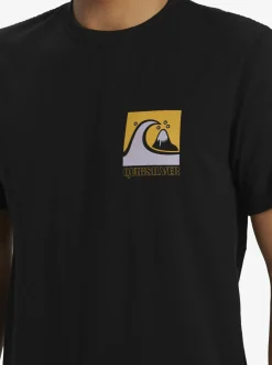 Quiksilver Tees|Quik Blocks T-Shirt Black