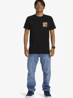 Quiksilver Tees|Quik Blocks T-Shirt Black