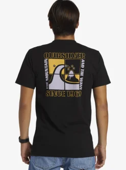 Quiksilver Tees|Quik Blocks T-Shirt Black