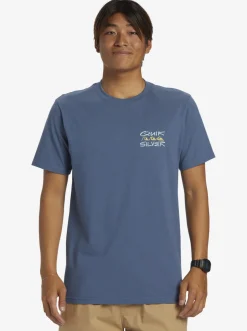 Quiksilver Tees|Quik Frame T-Shirt Bering Sea