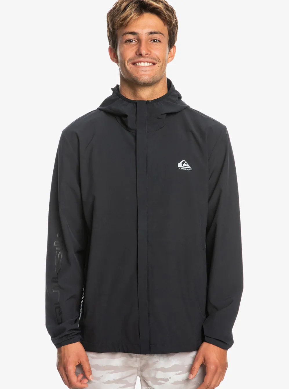 Quiksilver Jackets|Quik Mile Technical Training Jacket True Black