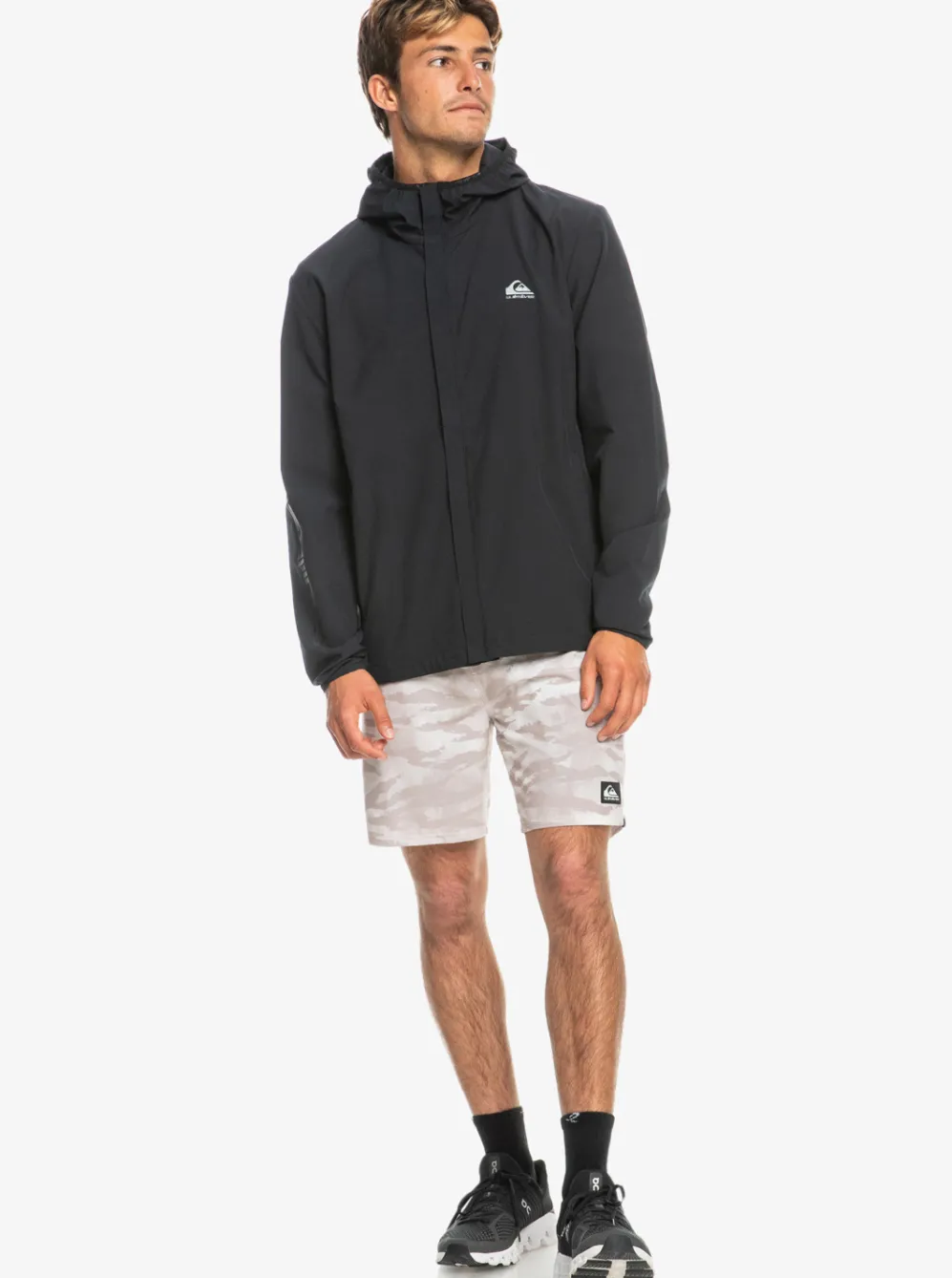 Quiksilver Jackets|Quik Mile Technical Training Jacket True Black