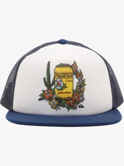 Quiksilver Hats| X Pacifico Point Break Trucker Hat White