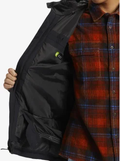Quiksilver Snow Jackets| X Saturdays Nyc Technical Snow Jacket Black