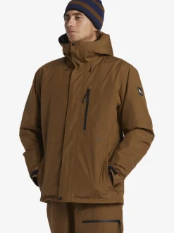 Quiksilver Snow Jackets| X Saturdays Nyc Technical Snow Jacket Sepia