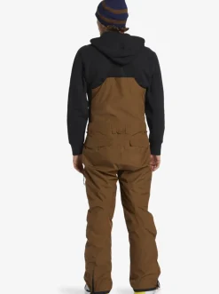 Quiksilver Snow Pants| X Saturdays Nyc Technical Snow Bib Pants Sepia