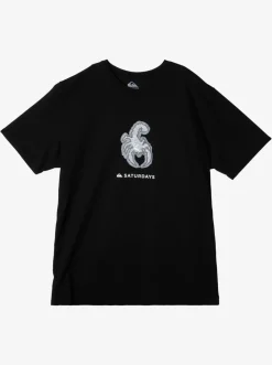 Quiksilver Tees| X Saturdays Nyc Graphic T-Shirt Black