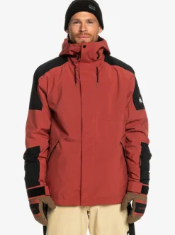 Quiksilver Snow Jackets|Radicalo Technical Snow Jacket Marsala