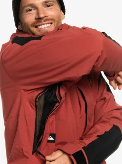 Quiksilver Snow Jackets|Radicalo Technical Snow Jacket Marsala