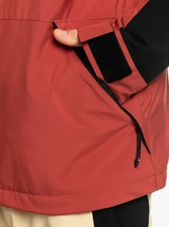 Quiksilver Snow Jackets|Radicalo Technical Snow Jacket Marsala