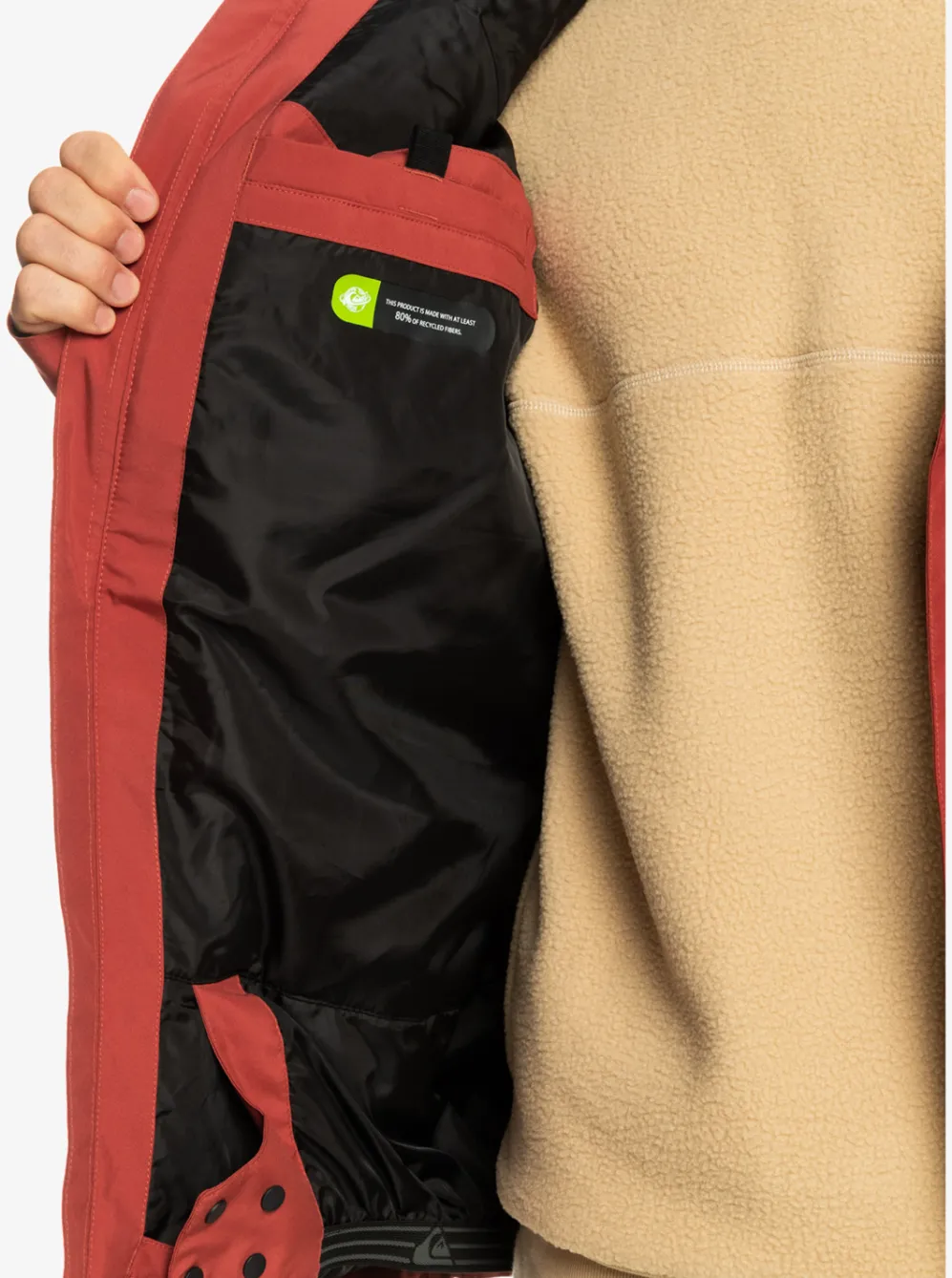 Quiksilver Snow Jackets|Radicalo Technical Snow Jacket Marsala