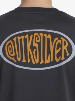 Quiksilver Tees|Real Surfin T-Shirt Black
