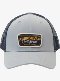 Quiksilver Hats|Reeled In Trucker Hat Sleet