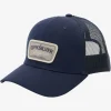 Quiksilver Hats|Reeled In Trucker Hat Navy Blazer