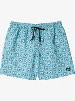 Quiksilver Boardshorts|Re-Mix 17" Volleys Pastel Turquoise
