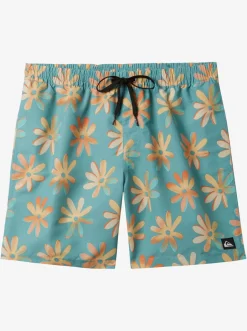 Quiksilver Boardshorts|Re-Mix 17" Volleys Cameo Blue