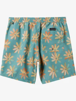 Quiksilver Boardshorts|Re-Mix 17" Volleys Cameo Blue