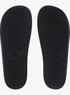 Quiksilver Sandals|Rivi Adjustable Slides Black/Grey/Black